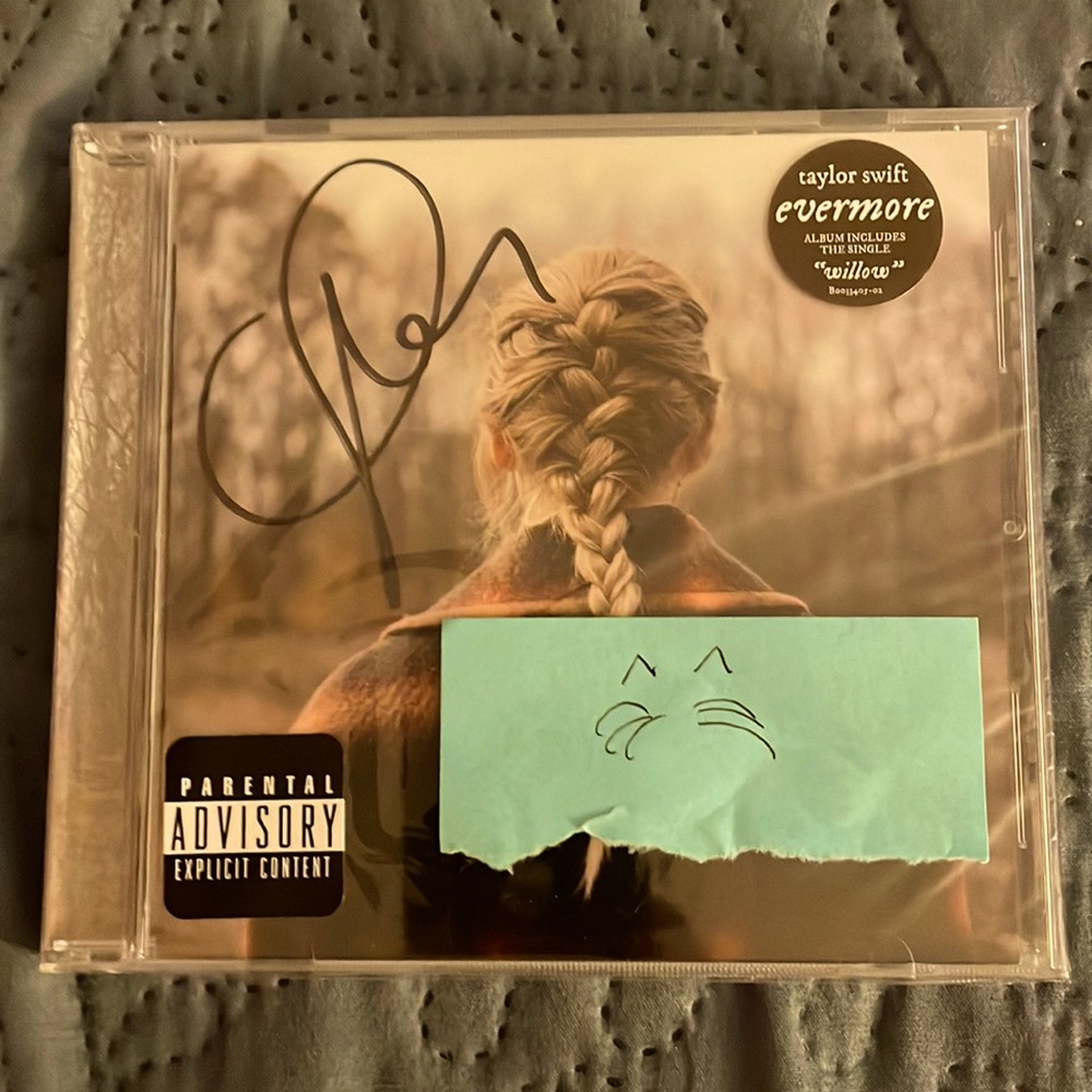 Signed evermore CD